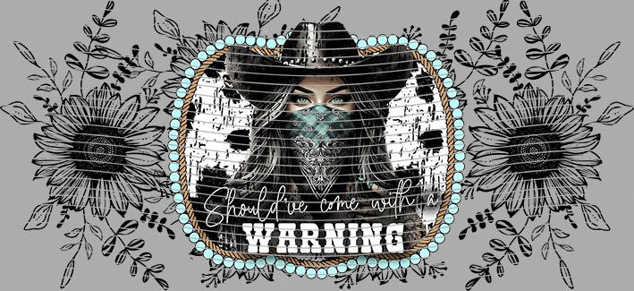 16oz Sunflower Girl-SU-418